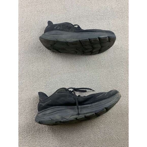 Hoka One One Clifton 10 Running Shoes Men 14 Black 4E X-Wide Lace Up Athletic - Picture 7 of 7